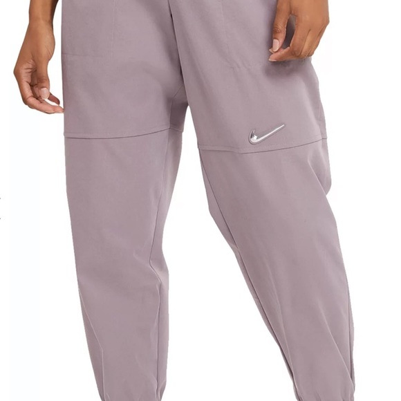 Nike Women's Sportswear Swoosh High-Rise Pants - Picture 2 of 7